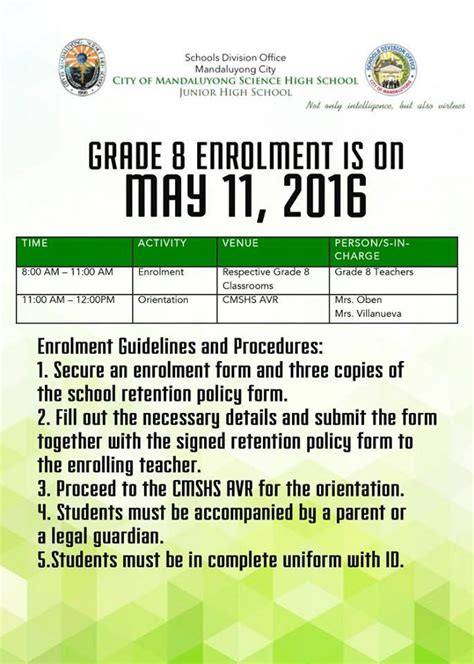 mandaluyong science high school|CMSHS Supreme Secondary Learner Government.